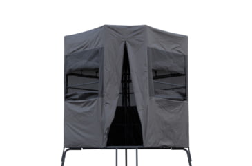 Image of Rivers Edge Treestands Shooting Platform Blind Enclosure, Gray, 2-Person, RE402B
