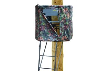 Image of Rivers Edge Treestands Spin Shot Ladder Stand, Black RE637