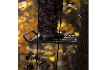 Image of Rivers Edge Treestands Syct 2-Man Ladder Stand, Black RE642