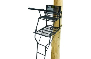 Image of Rivers Edge Treestands Syct Wide Ladder Stand, Black RE644