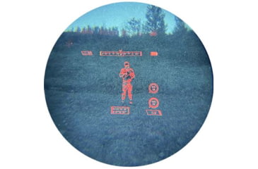 Image of RIX RENV-B 1x25mm Enhanced Night Vision Binoculars, Gen 2+, 64 lp/mm, w/ White Tubes 1400 FOM, Black, Small, RENVBW14