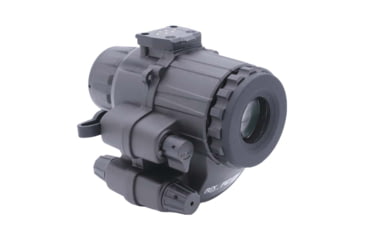 Image of RIX RENV-M 1x25mm Enhanced Night Vision Monocular, Gen 2+, 64 lp/mm, w/ White Tubes 1400 FOM, Black, Small, RENVMW14