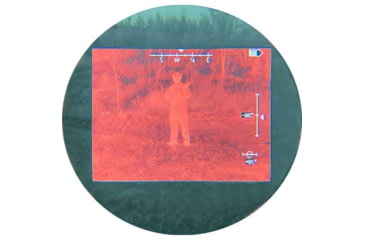 Image of RIX RENV-M 1x25mm Enhanced Night Vision Monocular, Gen 2+, 64 lp/mm, w/ White Tubes 1400 FOM, Black, Small, RENVMW14