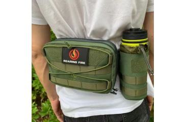 Image of Roaring Fire Blazer Fanny Pack, OD Green, 9.85x6.3x1.97 inch, RF-Fannypack-OD