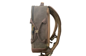 Image of Roaring Fire Dagen Waxed Canvas Backpack, Rustic Brown, 15.75x11.8x3.94 inch, RF-Wax Pack-OD