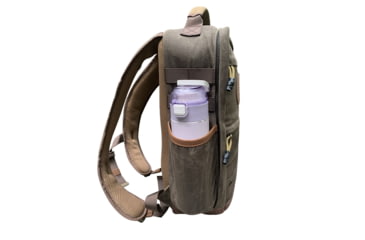 Image of Roaring Fire Dagen Waxed Canvas Backpack, Rustic Brown, 15.75x11.8x3.94 inch, RF-Wax Pack-OD