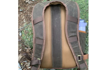Image of Roaring Fire Dagen Waxed Canvas Backpack, Rustic Brown, 15.75x11.8x3.94 inch, RF-Wax Pack-OD
