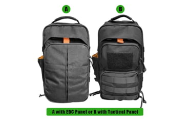 Image of Roaring Fire DarkFire Modular Pack, Black, 13.78x9x3.54 inch, RF-Darkfire-BK