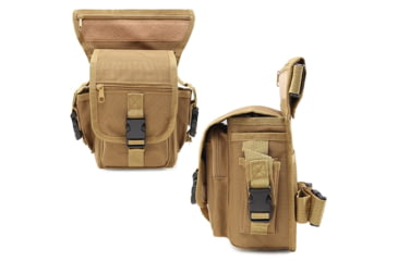 Image of Roaring Fire Drop Leg Bag, Waist Pack, FDE, 5x11.8x6 inch, RF010 DT