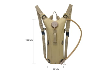 Image of Roaring Fire Hydration Pack 3 Liters, FDE, 17x7 inch, RF025 DT
