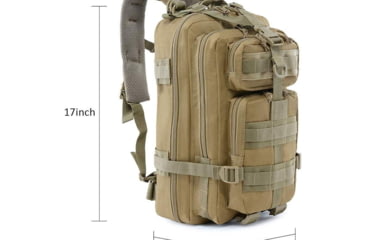Image of Roaring Fire Roaring Fire 30L EDC Backpack, FDE, 17x8.6x8 inch, RF-BL07-DT