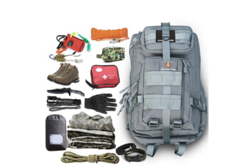 Image of Roaring Fire Timber Wolf Tactical Molle Backpack, Bug Out Bag, Gray, 19.68x11.8x9.8 inch, RF-Graypack-01