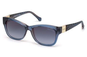 Image of Roberto Cavalli RC785T Sunglasses - Blue Frame Color, Gradient Blue Lens Color