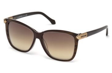 Image of Roberto Cavalli RC902S Sunglasses - Dark Brown / Black Frame Color, Brown Mirror Lens Color