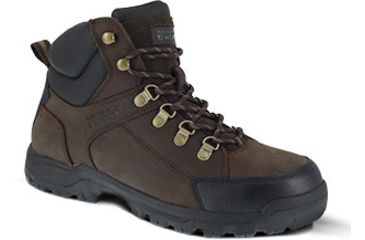 Image of Rockport Lembert Sport Hiker, Steel Toe Work Boot - Mens, Brown, 10.5W, RK6255-Brown-10.5-Mens-W