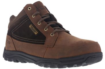 Image of Rockport Trail Technique Waterproof Moc Steel Toe Trail Hiker Boots - Mens, Wide, Brown, 14, 690774379183
