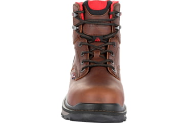 Image of Rocky Boots Rams Horn Full-grain Leather Waterproof Composite Toe Work Boot - Men's, 9 US, Medium, Dark Brown, RKK0257-M-9