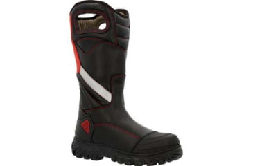 Image of Rocky Boots Rocky Code Red Structure Fire Boots - Mens, Black, 6.5 US, Extra Wide, RKD0087BK65EW