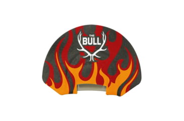 Image of Rocky Mountain Hunting Calls Raptor, Red/Black Flame Print, 151