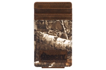Image of Rocky Real Tree Money Clip Wallet, Camo/Brown, RY6008-975