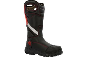 Image of Rocky Code Red Structure Fire Boots - Men's, 12 US, Extra Wide, RKD0087BK12EW