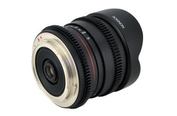 Image of Rokinon 8mm T3.8 Cine Fisheye Camera Lens for Canon EF Mount, Black RK8MV-C