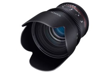 Image of Rokinon DS 50mm T1.5 Cine Camera Lens for Canon EF, Black DS50M-C