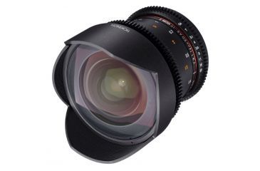 Image of Rokinon DS 14mm T3.1 Cine Camera Lens for Canon EF, Black DS14M-C