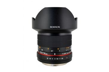 Image of Rokinon 14mm F2.8 IF ED Super Wide Angle Camera Lens for Canon EF Mount, Black FE14M-C