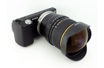 Image of Rokinon 8mm F3.5 Fisheye Camera Lens for Sony E-Mount, Black FE8M-NEX
