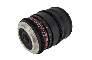 Image of Rokinon 16mm T2.2 Cine Wide Angle Camera Lens for Canon EF Mount, Black CV16M-C