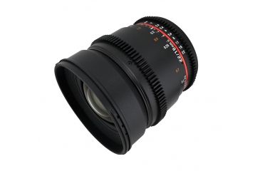Image of Rokinon 16mm T2.2 Cine Wide Angle Camera Lens for Canon EF Mount, Black CV16M-C