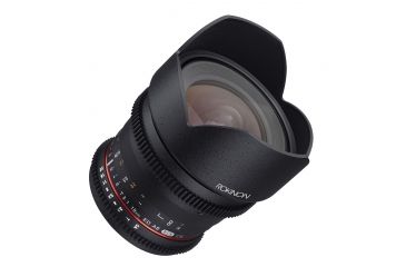 Image of Rokinon 10mm T3.1 Cine Super Wide Angle Camera Lens for Canon EF Mount, Black CV10M-C