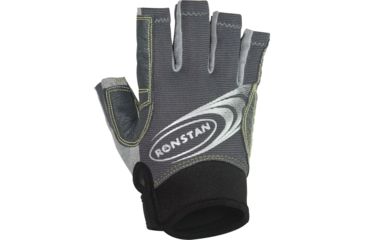 Image of Ronstan Sticky Race Gloves w/Cut Fingers - Grey Small 54946