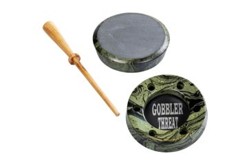 Image of Roost'Em Gobbler Threat Slate Turkey Call, Brown 1401361