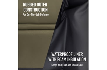 Image of Rothco 925 Lunch Cooler, Black, 29090-Black