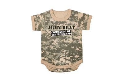 Image of Rothco Army Brat Infant One-Piece, 3-6 Months, 67053-3-6Months