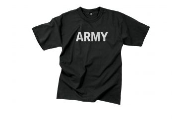 Image of Rothco Army Reflective Grey P/T T-shirt, Small, 7080-S