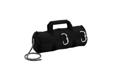 Image of Rothco Black Stealth Rappelling Bag, 8170