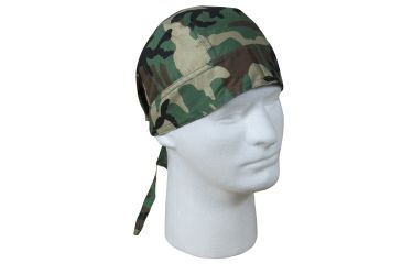 Image of Rothco Camo Headwrap, Woodland Camo, 5130-WoodlandCamo