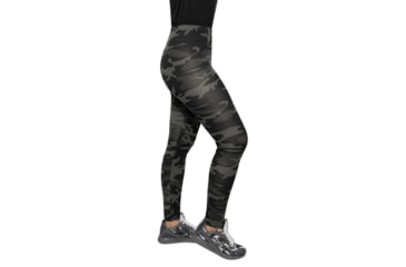 Image of Rothco Camo Leggings - Women's, 2XL, Black Camo, 3894-BlackCamo-2XL