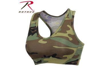 Image of Rothco Camo Sports Bra, Small, 4922-S