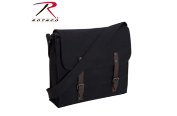 Image of Rothco Canvas Medic Bag, Black, 8138-Black