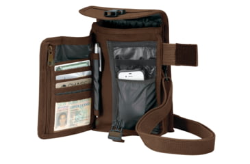 Image of Rothco Canvas Travel Portfolio Bag, Brown, 2125-Brown