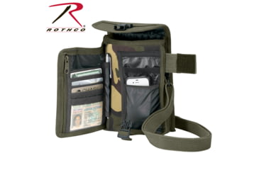 Image of Rothco Canvas Travel Portfolio Bag, Brown, 2125-Brown