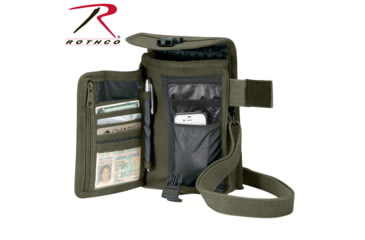 Image of Rothco Canvas Travel Portfolio Bag, Brown, 2125-Brown