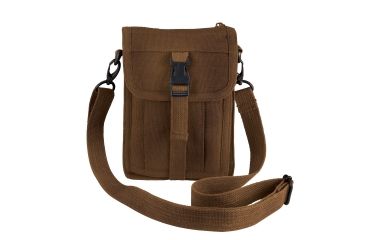 Image of Rothco Canvas Travel Portfolio Bag, Brown, 2125-Brown