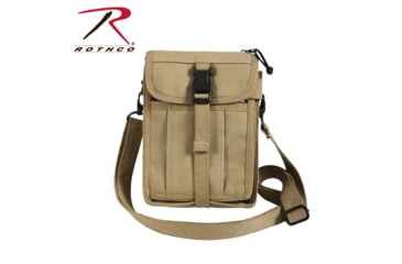 Image of Rothco Canvas Travel Portfolio Bag, Brown, 2125-Brown
