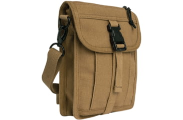 Image of Rothco Canvas Travel Portfolio Bag, Coyote Brown, 21250-CoyoteBrown