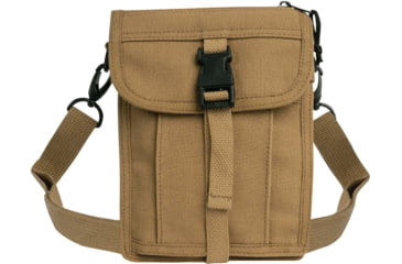 Image of Rothco Canvas Travel Portfolio Bag, Coyote Brown, 21250-CoyoteBrown